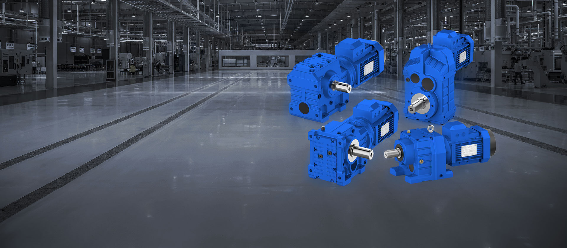 R/K/F/S Helical Gear Motor Mabd di China